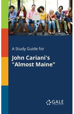 Coperta cărții 'A Study Guide for John Cariani's 