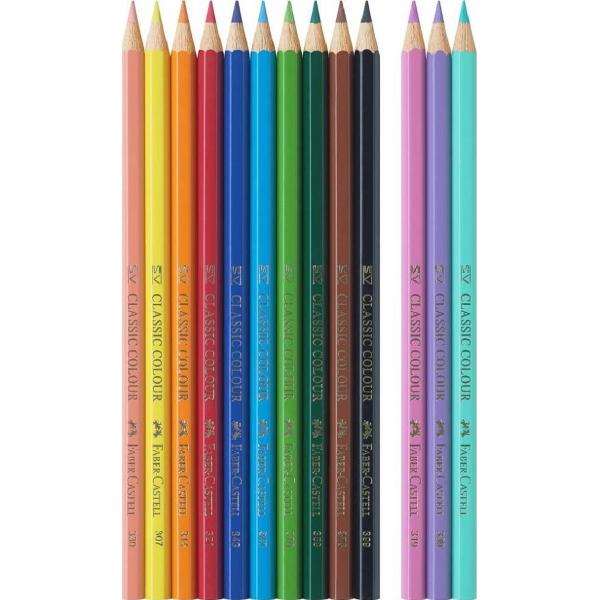 Set 10 creioane colorate + 3 culori. Unicorn