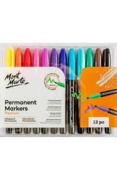 Imaginea produsului 'Set 12 markere permanente premium'