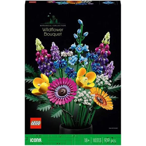 Lego Icons. Buchet de flori de camp