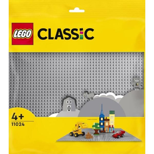 Lego Classic. Placa de baza gri