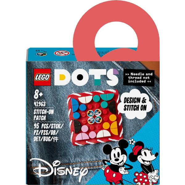 Lego Dots. Patch Mickey Mouse si Minnie Mouse