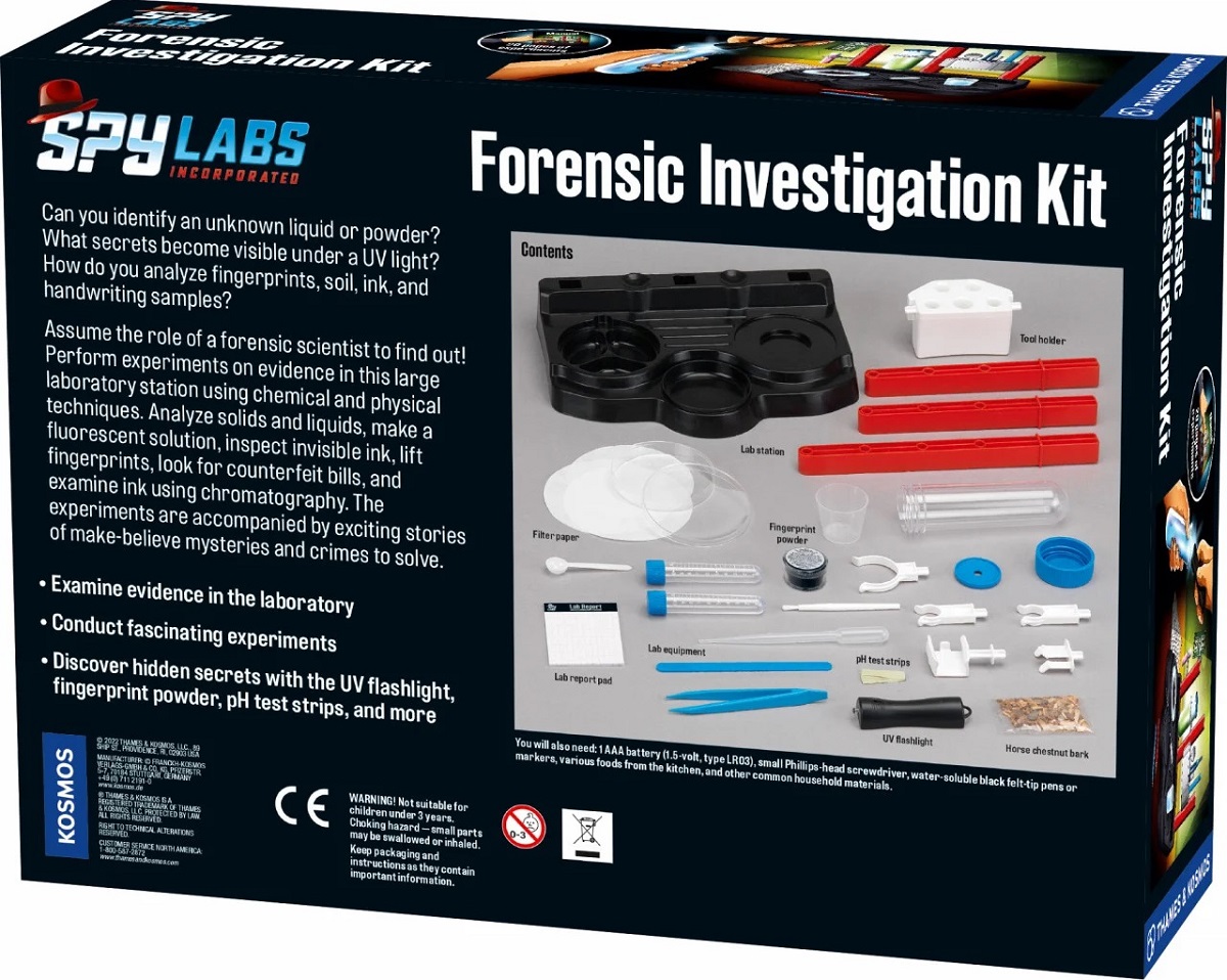 Kit STEM: Laborator de spionaj. Kit de investigare