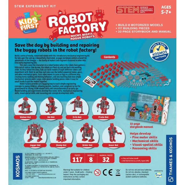 Kit STEM: Fabrica de roboti
