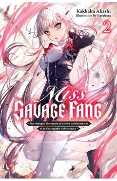 Coperta cărții 'Miss Savage Fang, Vol. 2 - Kakkaku Akashi'