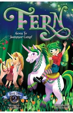 Coperta cărții 'Fern Goes to Summer Camp - Nicola J. Stratford'
