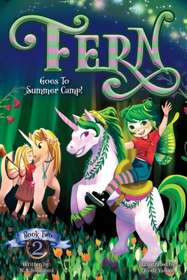 Coperta cărții 'Fern Goes to Summer Camp - Nicola J. Stratford'