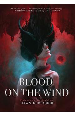 Coperta cărții 'Blood on the Wind - Dawn Kurtagich'