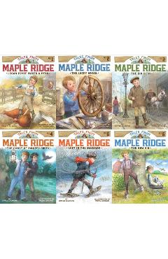 Coperta cărții 'Tales from Maple Ridge Collected Set: Logan Pryce Makes a Mess; The Lucky Wheel; The Big City; The Ghost of Juniper'