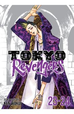 Coperta cărții 'Tokyo Revengers (Omnibus) Vol. 23-24 - Ken Wakui'