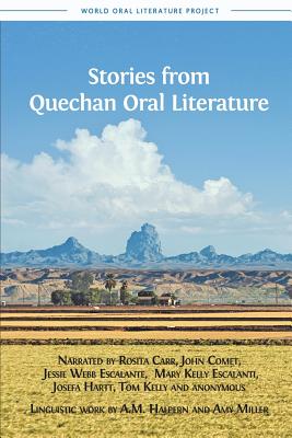 Coperta cărții 'Stories from Quechan Oral Literature - A. M. Halpern'