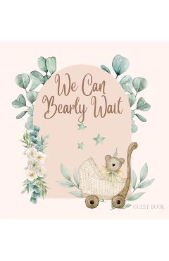 Bear Baby Shower Guest Book (hardback) - Lulu And Bell