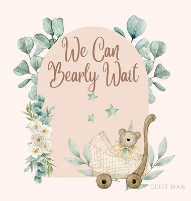 Bear Baby Shower Guest Book (hardback) - Lulu And Bell
