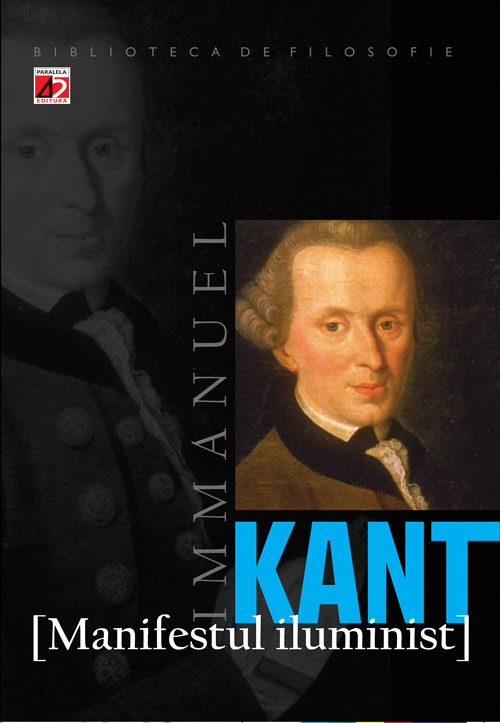 Coperta cărții 'Manifestul iluminist - Immanuel Kant'