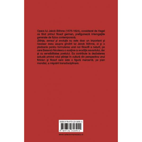  Stiinta, Sensul Si Evolutia - Basarab Nicolescu