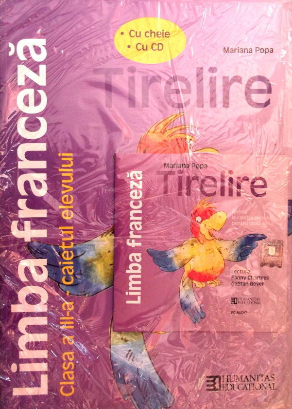 Coperta cărții 'Franceza Cls 3 Tirelire + Cd - Mariana Popa'