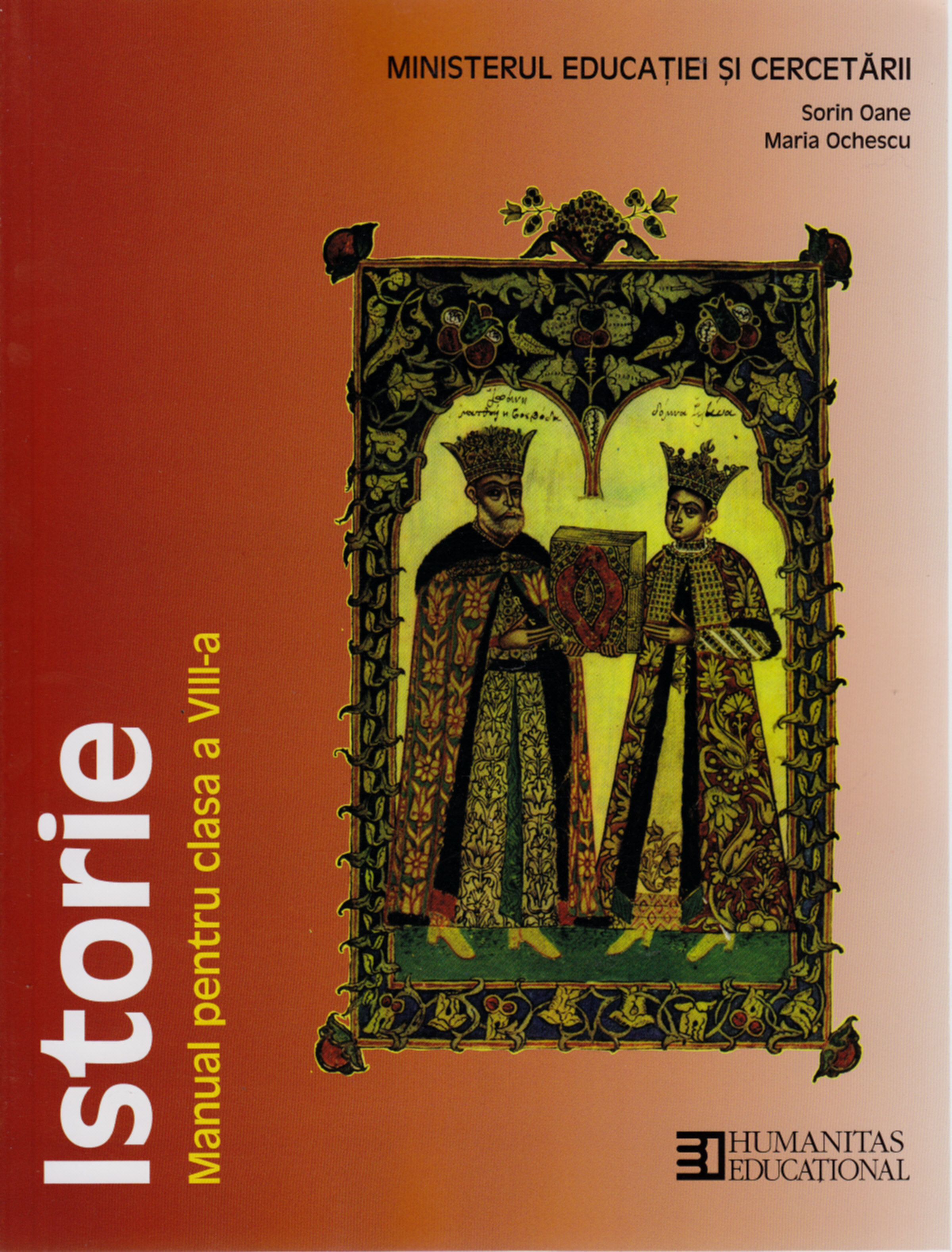 Coperta cărții 'Istorie Cls 8 Ed.2011 - Sorin Oane, Maria Ochescu'