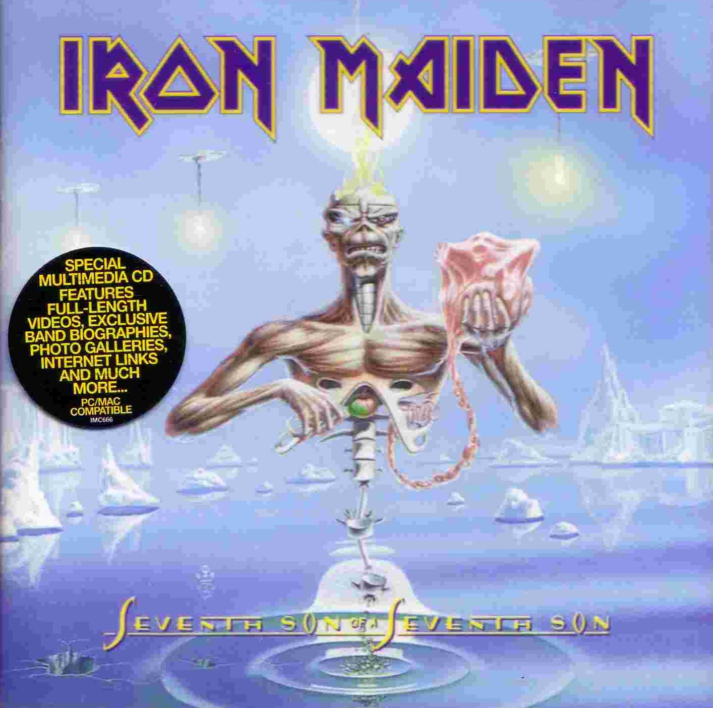 CD Iron Maiden - Seventh son of a seventh son