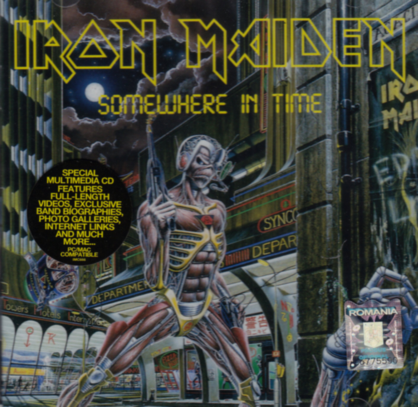 CD Iron Maiden - Somewhere in time