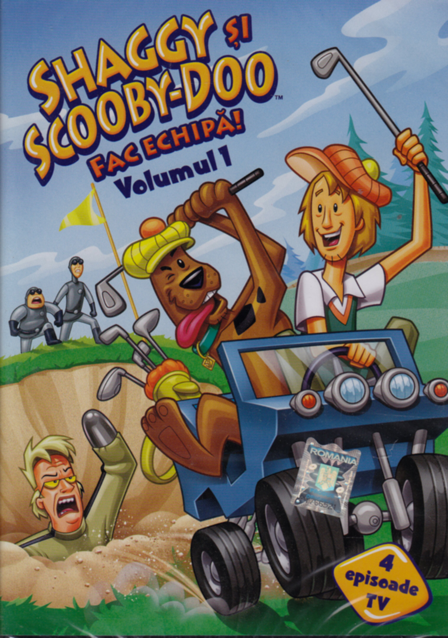 Dvd Shaggy Si Scooby-Doo Fac Echipa - Volumul 1 - 4 Episoade Tv