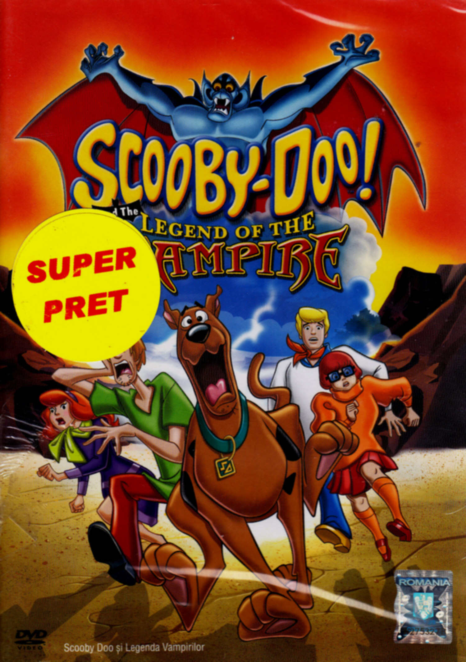 Dvd Scooby-Doo And The Legend Of The Vampire