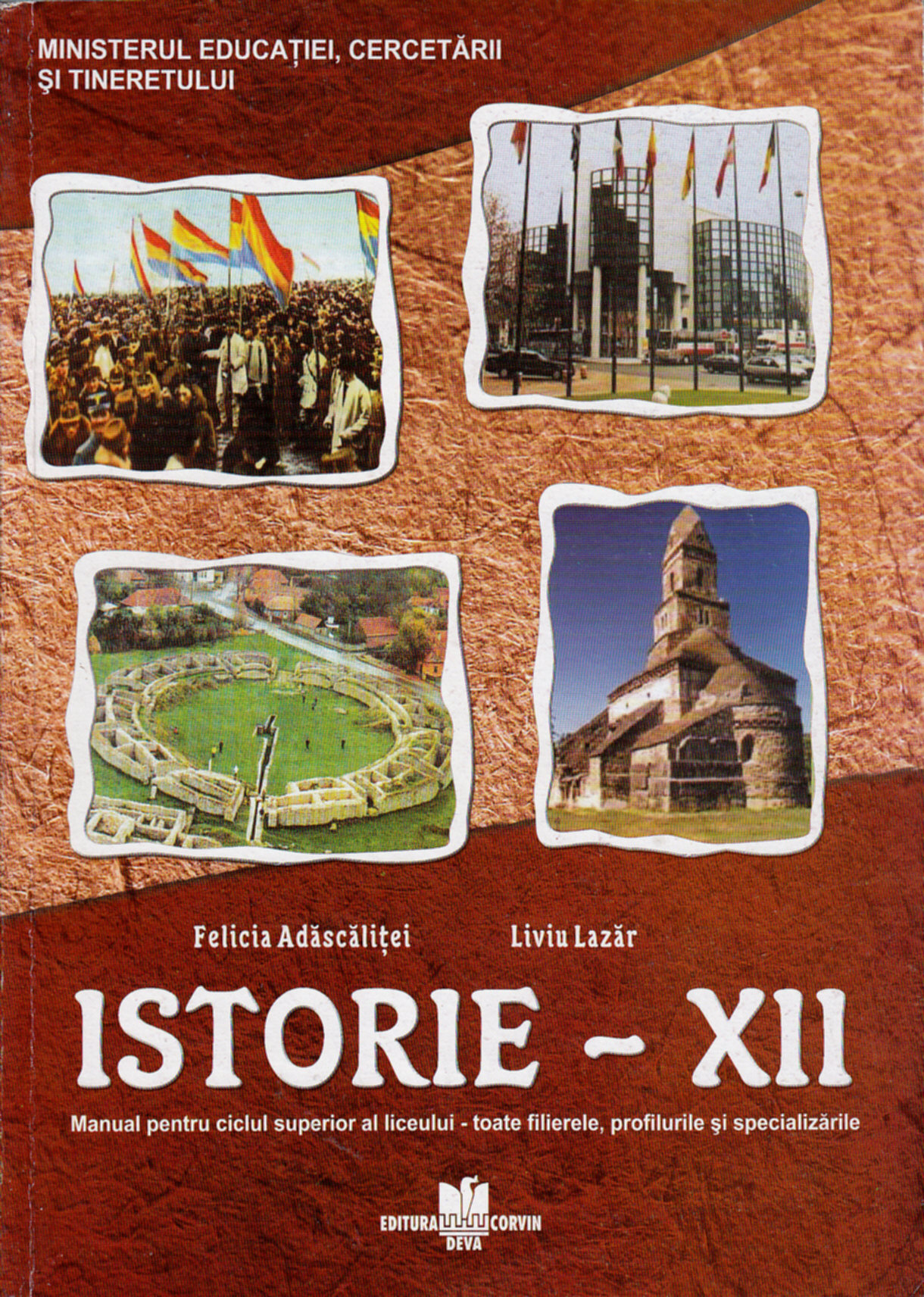 Istorie Cls 12 - Felicia Adascalitei, Liviu Lazar