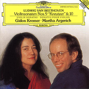 CD Ludwig Van Beethoven - Violinsonaten Nos. 9 Kreutzer & 10 - Gidon Kremer - Martha Argerich