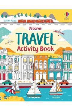 Coperta cărții 'Travel Activity Book - Rebecca Gilpin'