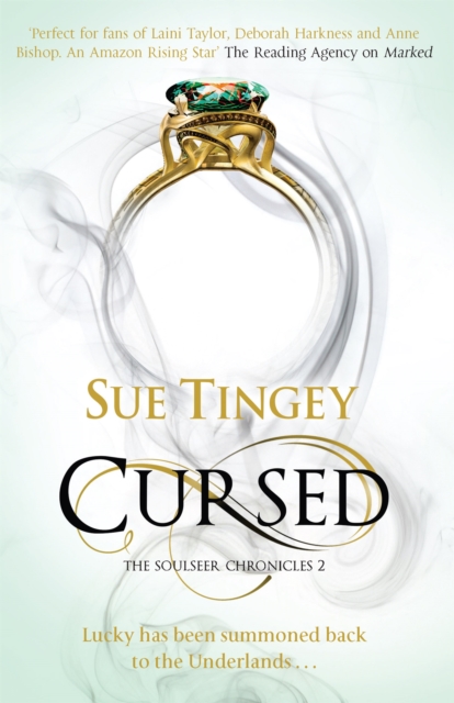 Coperta cărții 'Cursed: The Soulseer Chronicles Book 2 - Sue Tingey'