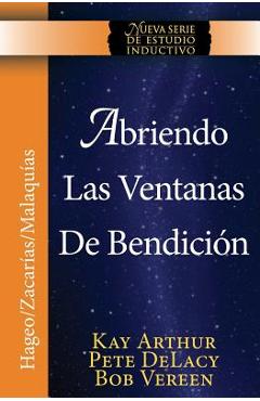 Coperta cărții 'Abriendo Las Ventanas de Bendicion - Hageo / Zacarias / Malaquias / Opening the Windows of Blessing - Haggai /'