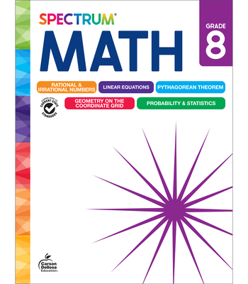 Spectrum Math Workbook, Grade 8 - Spectrum