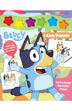 Bluey Colortivity: I Can Paint! - Editors Of Studio Fun International