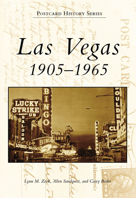 Coperta cărții 'Las Vegas: 1905-1965 - Lynn M. Zook'