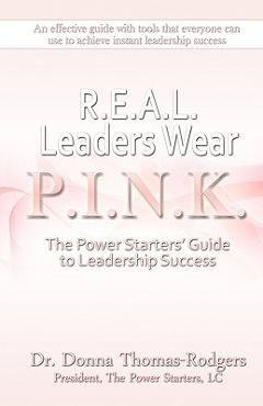 Coperta cărții 'Real Leaders Wear Pink - Donna L. Thomas-rodgers'