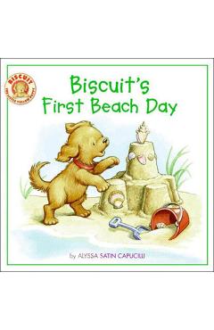 Coperta cărții 'Biscuit's First Beach Day - Alyssa Satin Capucilli'