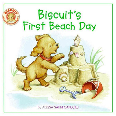 Coperta cărții 'Biscuit's First Beach Day - Alyssa Satin Capucilli'