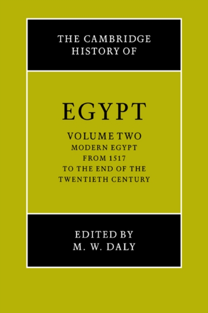 The Cambridge History of Egypt - M. W. Daly