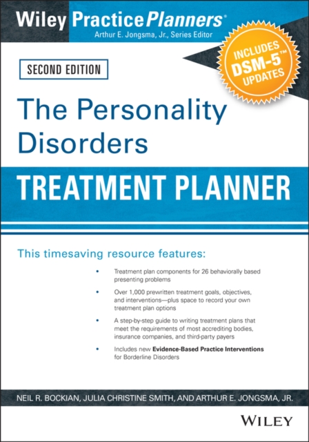 The Personality Disorders Treatment Planner: Includes Dsm-5 Updates - Neil R. Bockian