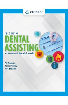 Coperta cărții 'Dental Assisting Instruments and Materials Guide - Pat Norman'