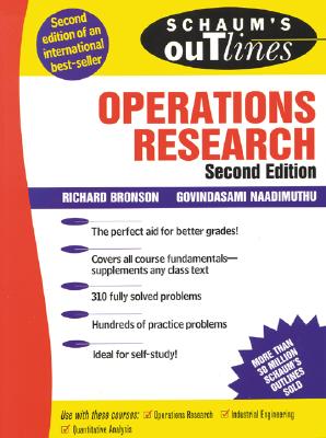 Schaum's Outline of Operations Research - Richard Bronson