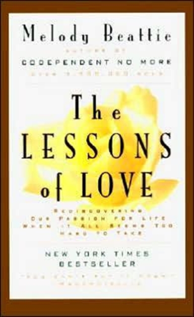 The Lessons of Love: Rediscovering Our Passion for Live When It All Seems Too Hard to Take - Melody Beattie