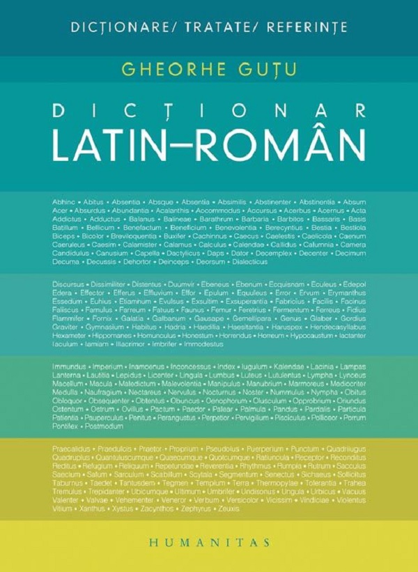 Dictionar latin-roman - Gheorghe Gutu