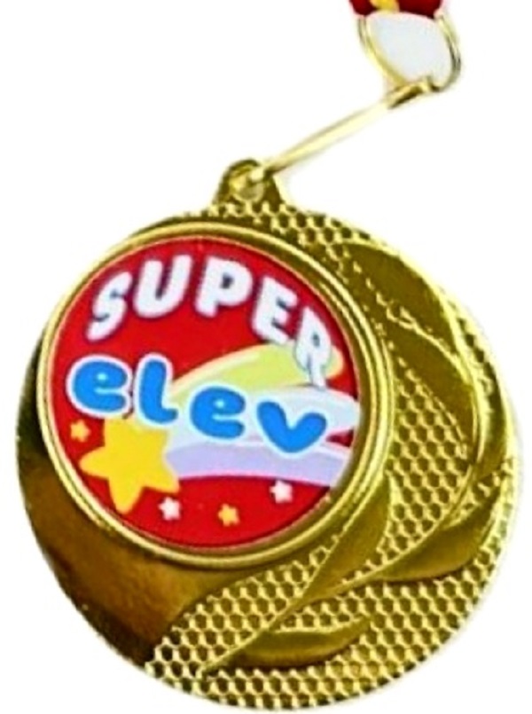 Medalie super elev + Snur tricolor