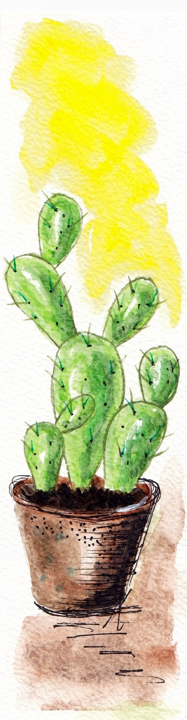 Semn de carte: Cactus
