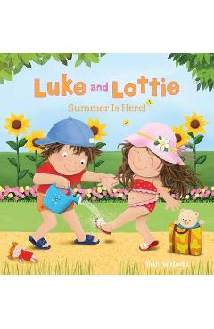 Coperta cărții 'Luke and Lottie. Summer Is Here! - Ruth Wielockx'