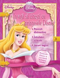 Coperta cărții 'Disney Printese - Invata sa citesti cu printesele Disney'