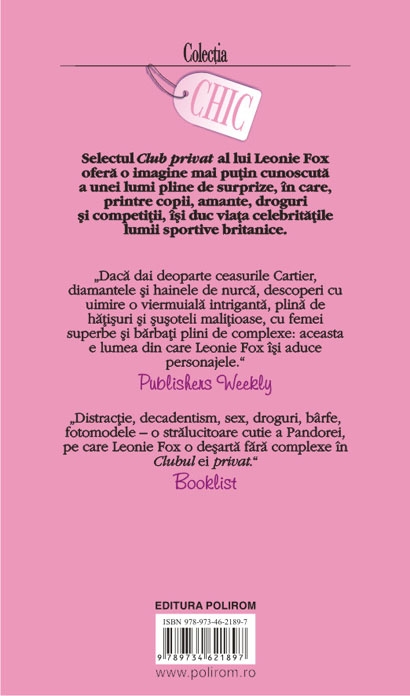 Clubul privat - Leonie Fox