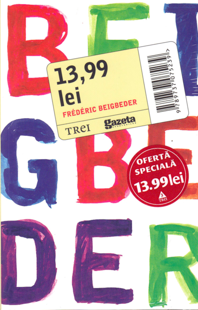 Coperta cărții 'GSP - 13.99 - Frederic Beigbeder'