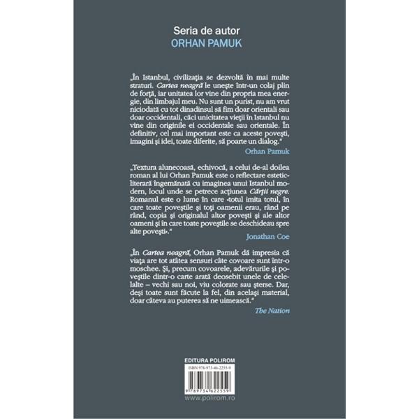 Cartea  neagra - Orhan Pamuk