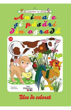 Poza produsului Animale si pasari din ograda. Bloc de colorat